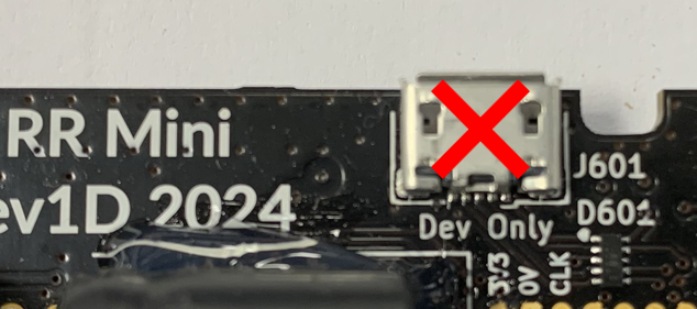 Micro USB - DO NOT USE