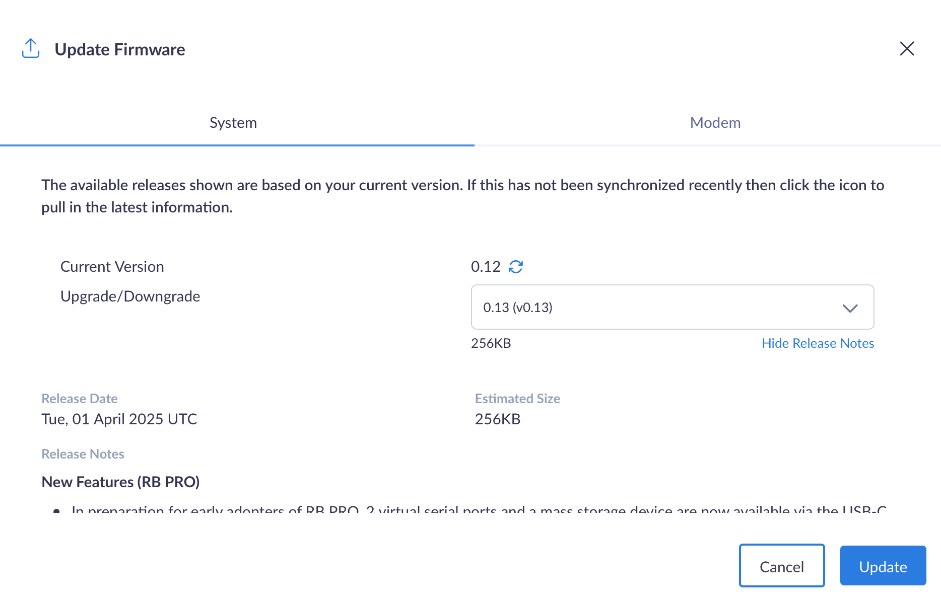 CDM-FWUpdate
